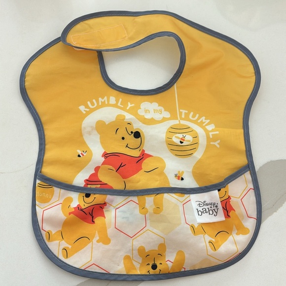 Disney Baby Pooh Bear Bib - 3pk - Picture 2 of 4